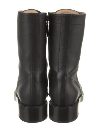 Chanel 2020 Interlocking CC Logo Combat Boots