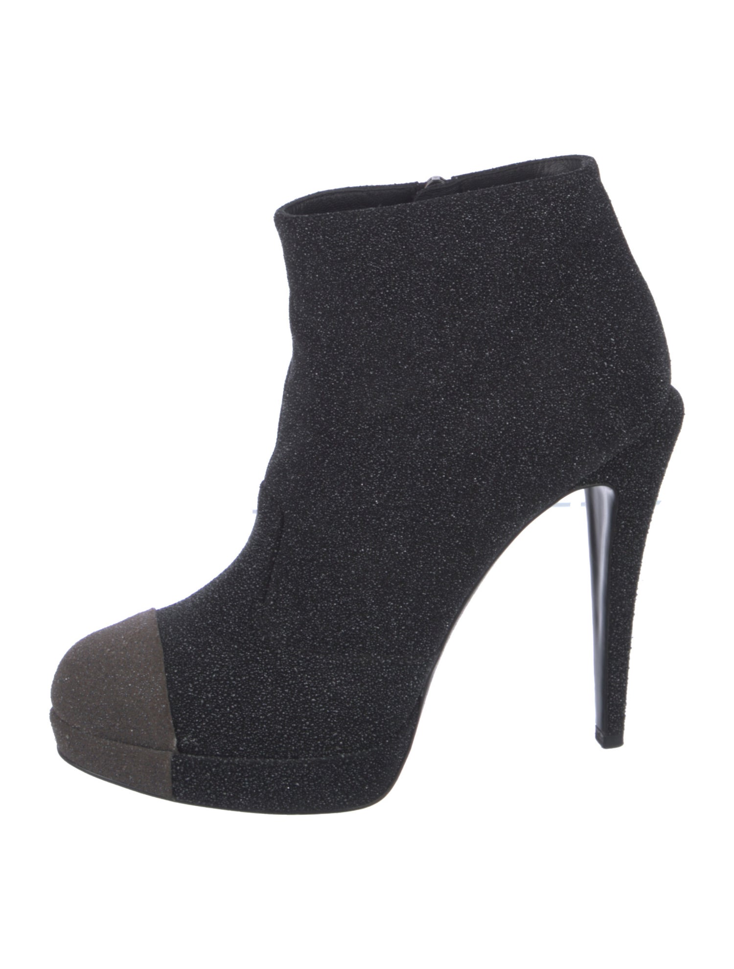 Chanel 2017 Interlocking CC Logo Boots