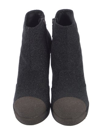 Chanel 2017 Interlocking CC Logo Boots