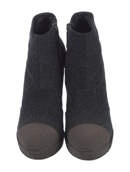 Chanel 2017 Interlocking CC Logo Boots