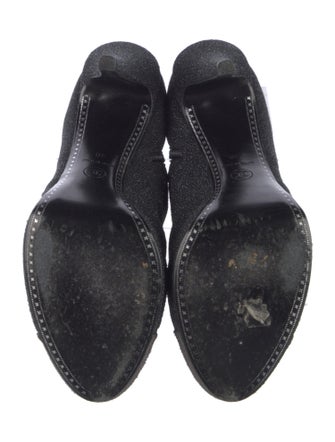 Chanel 2017 Interlocking CC Logo Boots