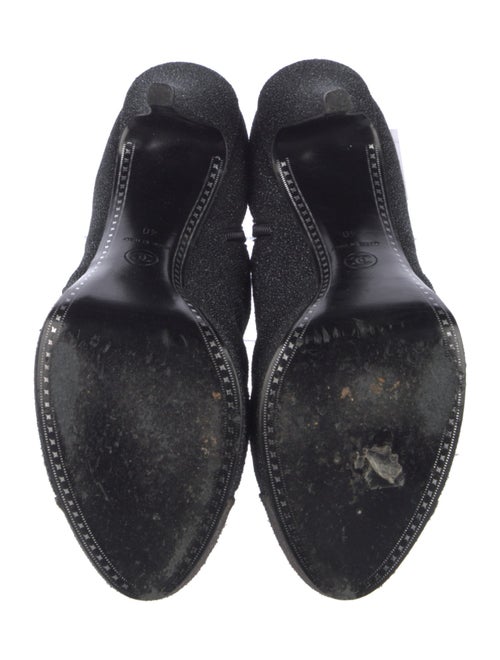 Chanel 2017 Interlocking CC Logo Boots