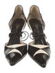 Chanel Interlocking CC Logo Patent Leather D'Orsay Pumps