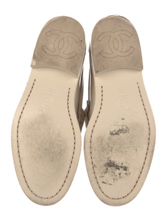 Chanel 2023 Interlocking CC Logo Loafers