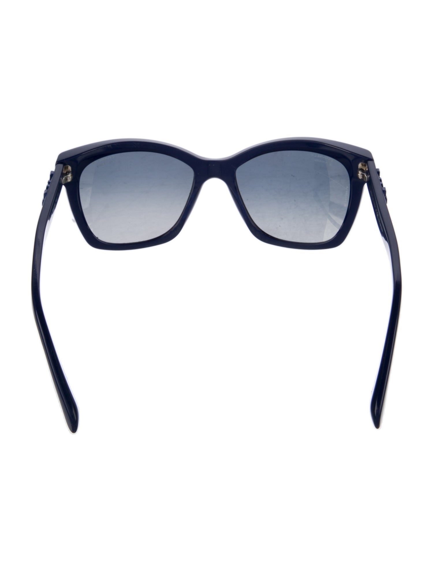 Chanel Interlocking CC Logo Wayfarer Sunglasses