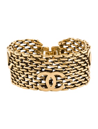 Chanel Vintage CC Link Bracelet