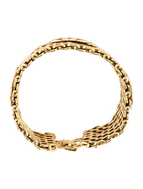 Chanel Vintage CC Link Bracelet