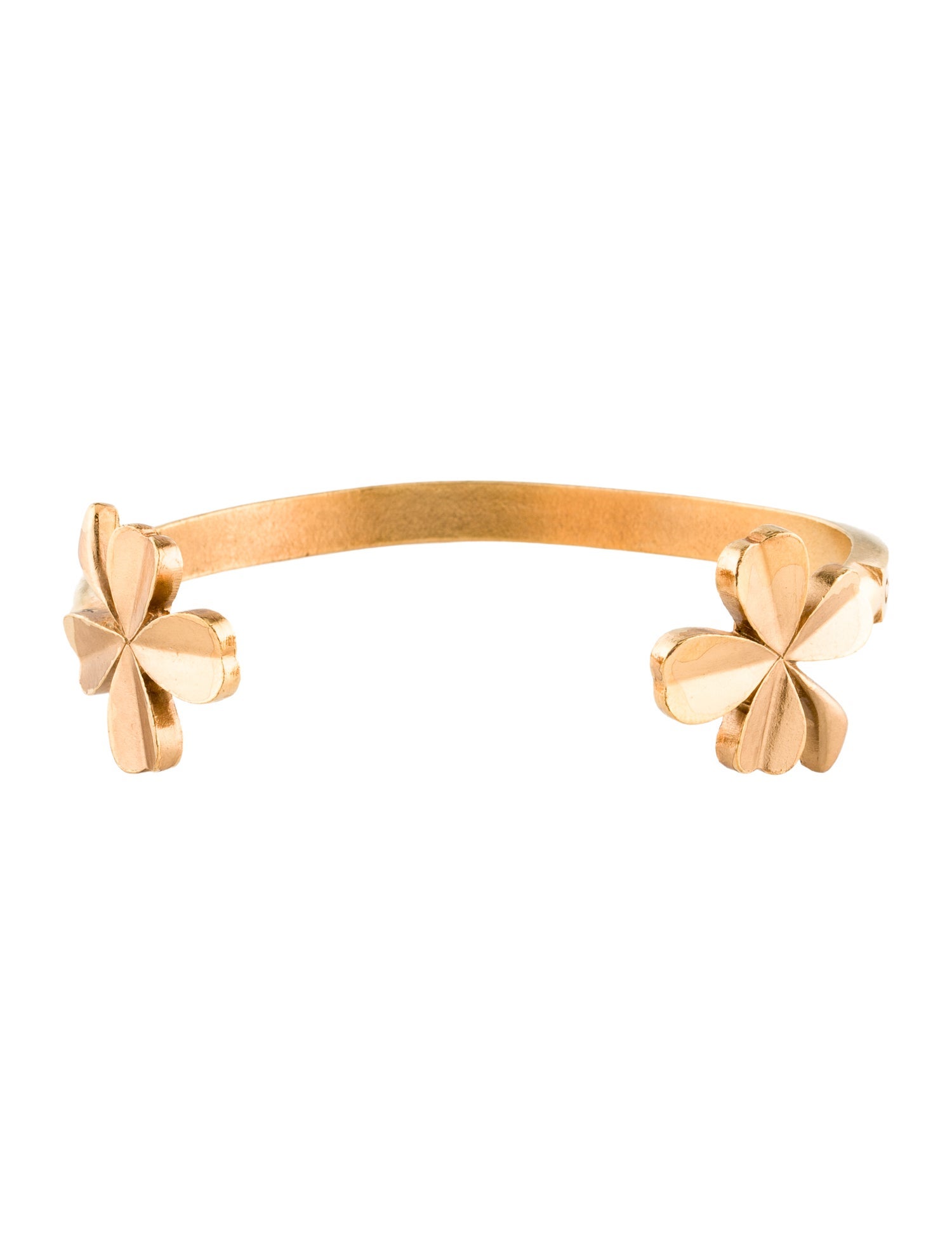 Chanel Vintage Clover Cuff