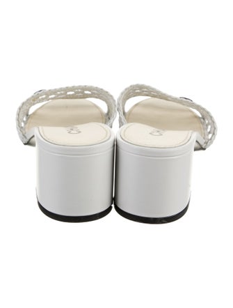 Chanel 2021 Interlocking CC Logo Slides