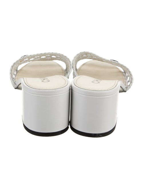 Chanel 2021 Interlocking CC Logo Slides