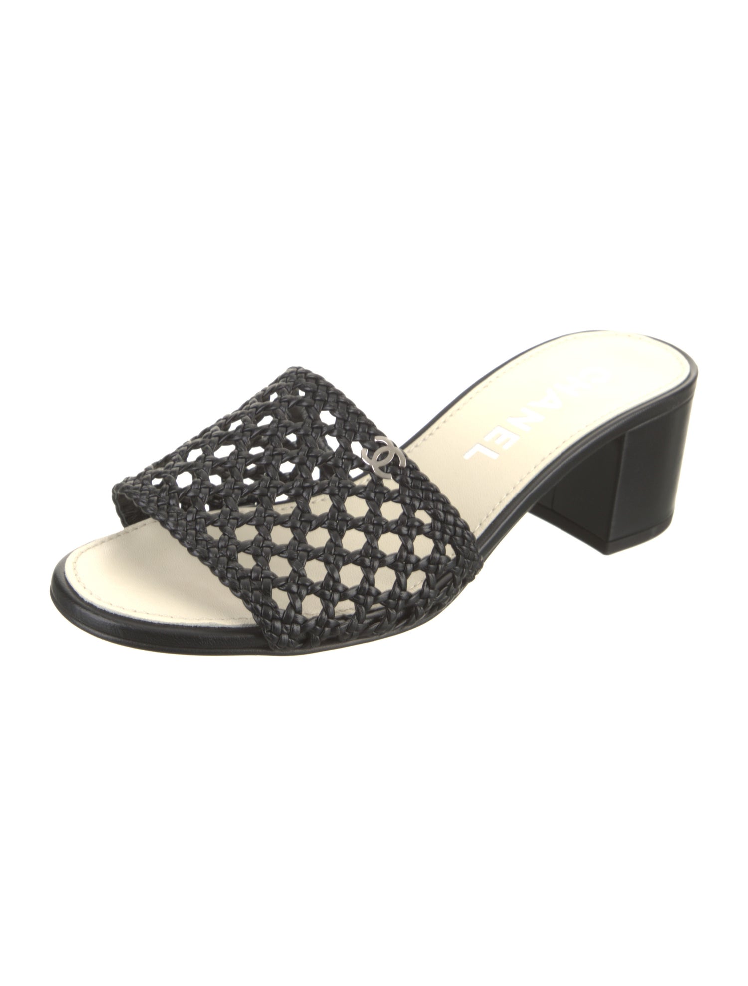 Chanel 2021 Interlocking CC Logo Slides