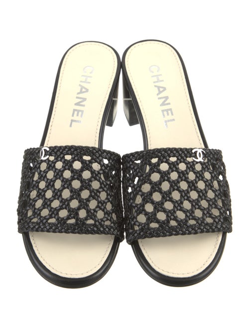 Chanel 2021 Interlocking CC Logo Slides