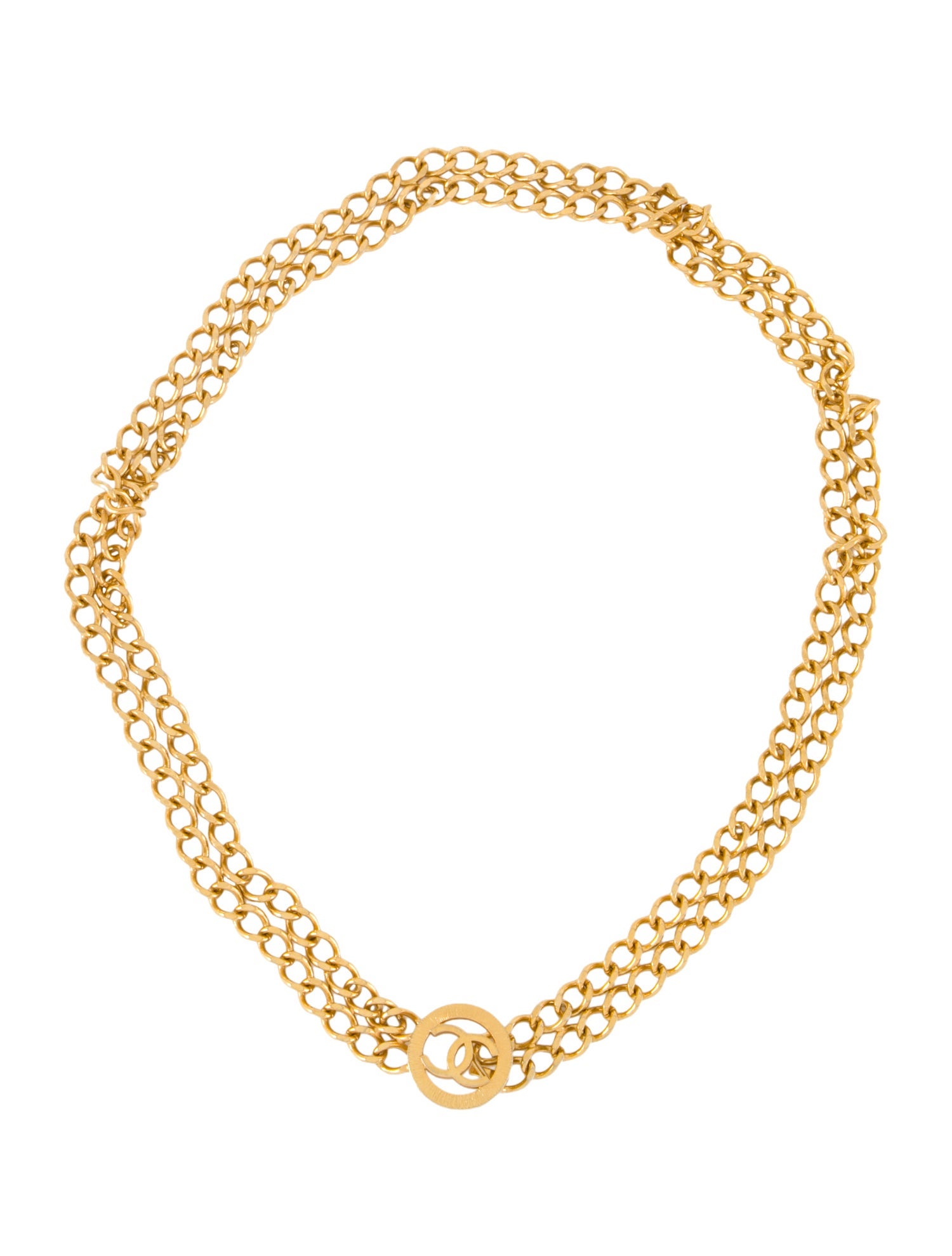 Chanel Vintage Skinny Waist Belt