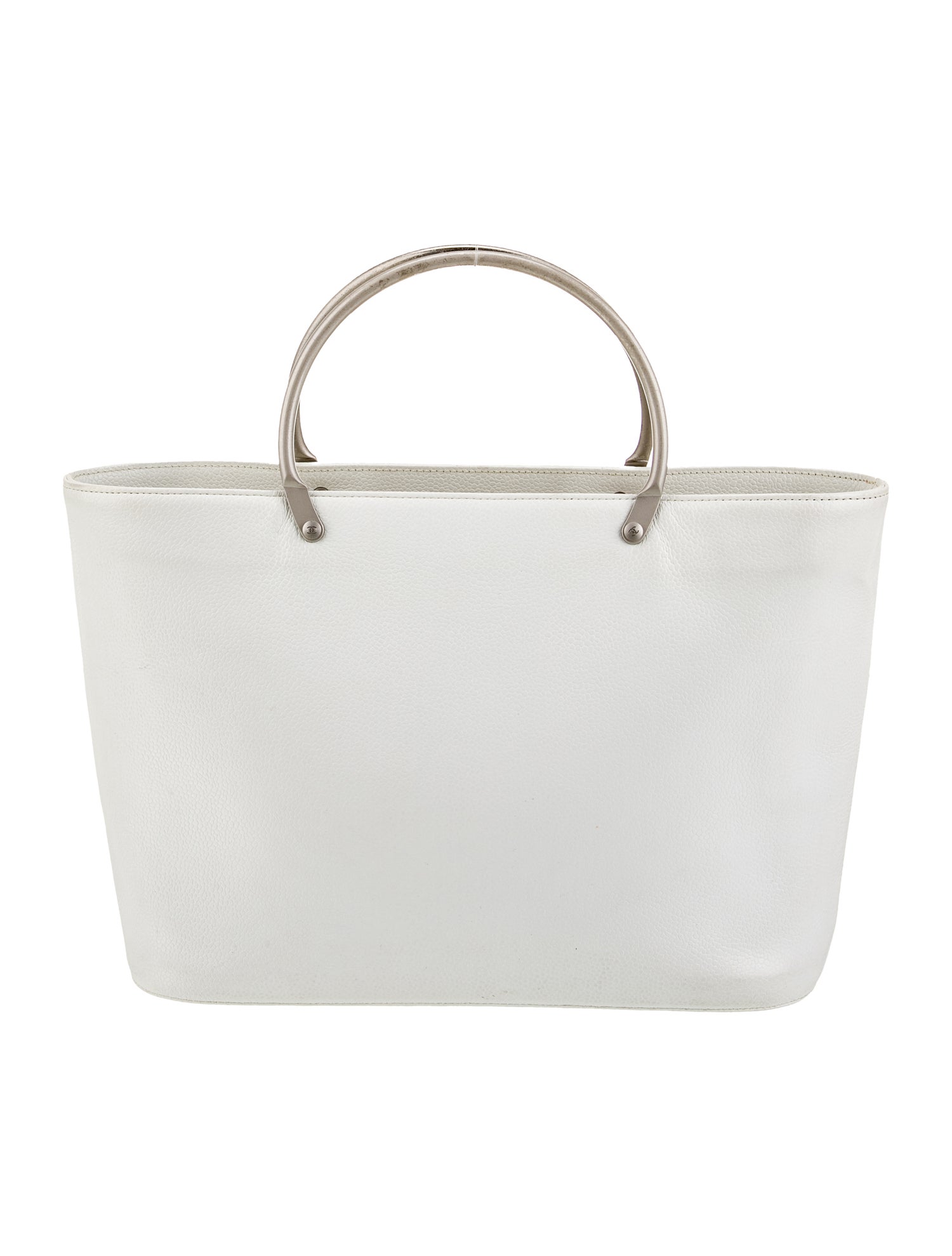 Chanel Caviar Metal Handle Tote