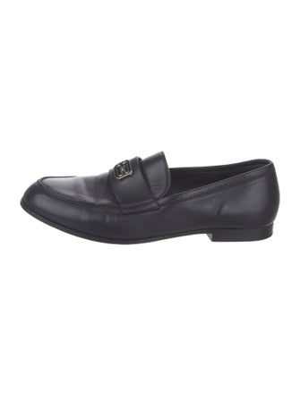 Chanel 2024 Interlocking CC Logo Loafers