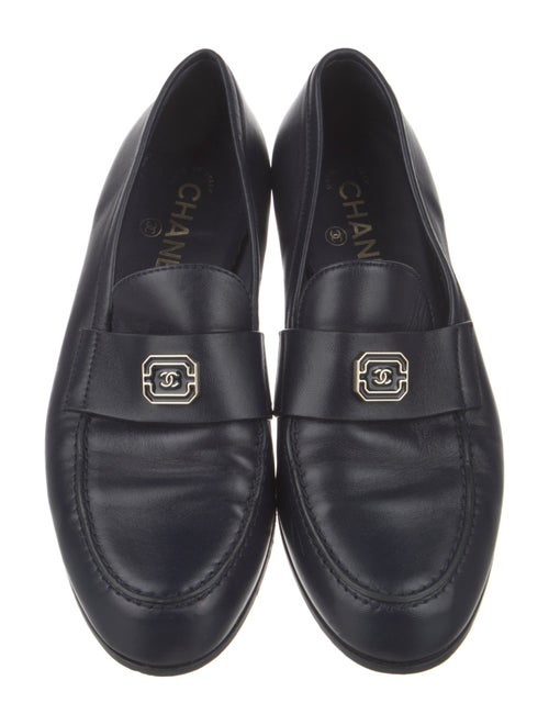 Chanel 2024 Interlocking CC Logo Loafers