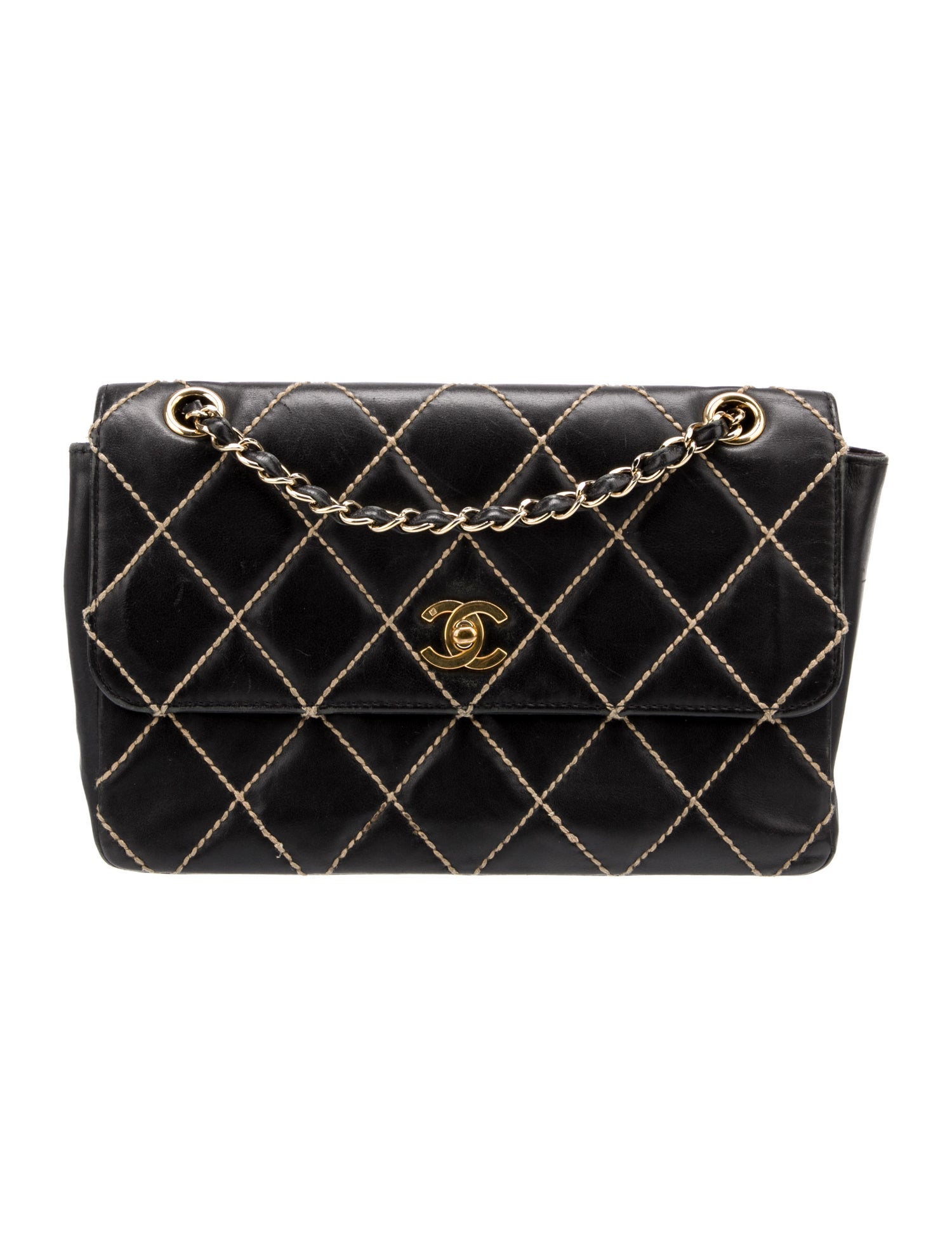 Chanel Medium Surpique Single Flap Bag