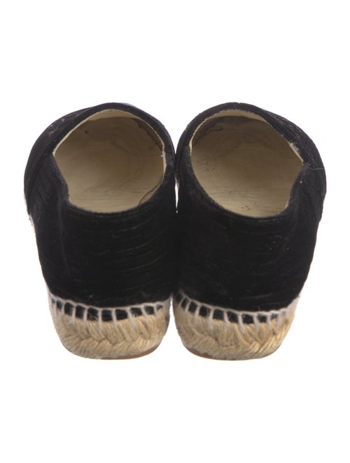 Chanel 2017 Interlocking CC Logo Espadrilles