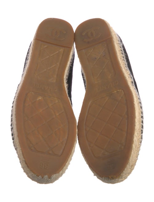 Chanel 2017 Interlocking CC Logo Espadrilles