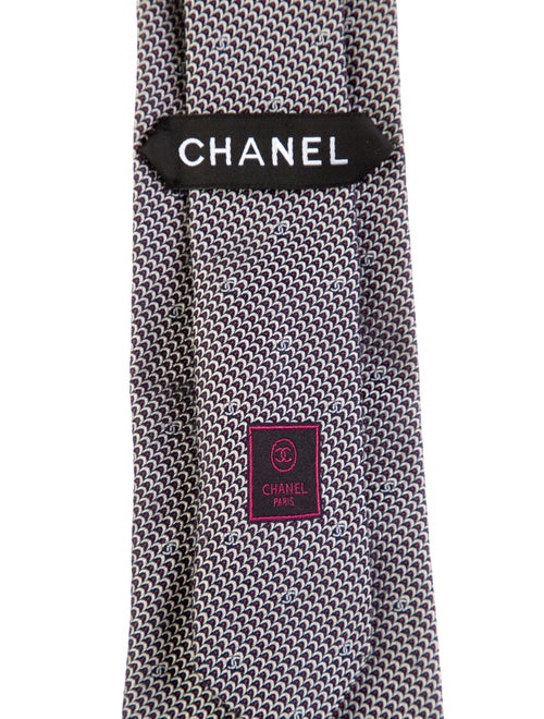 Chanel CC Silk Tie