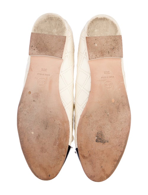 Chanel 2023 Interlocking CC Logo Ballet Flats