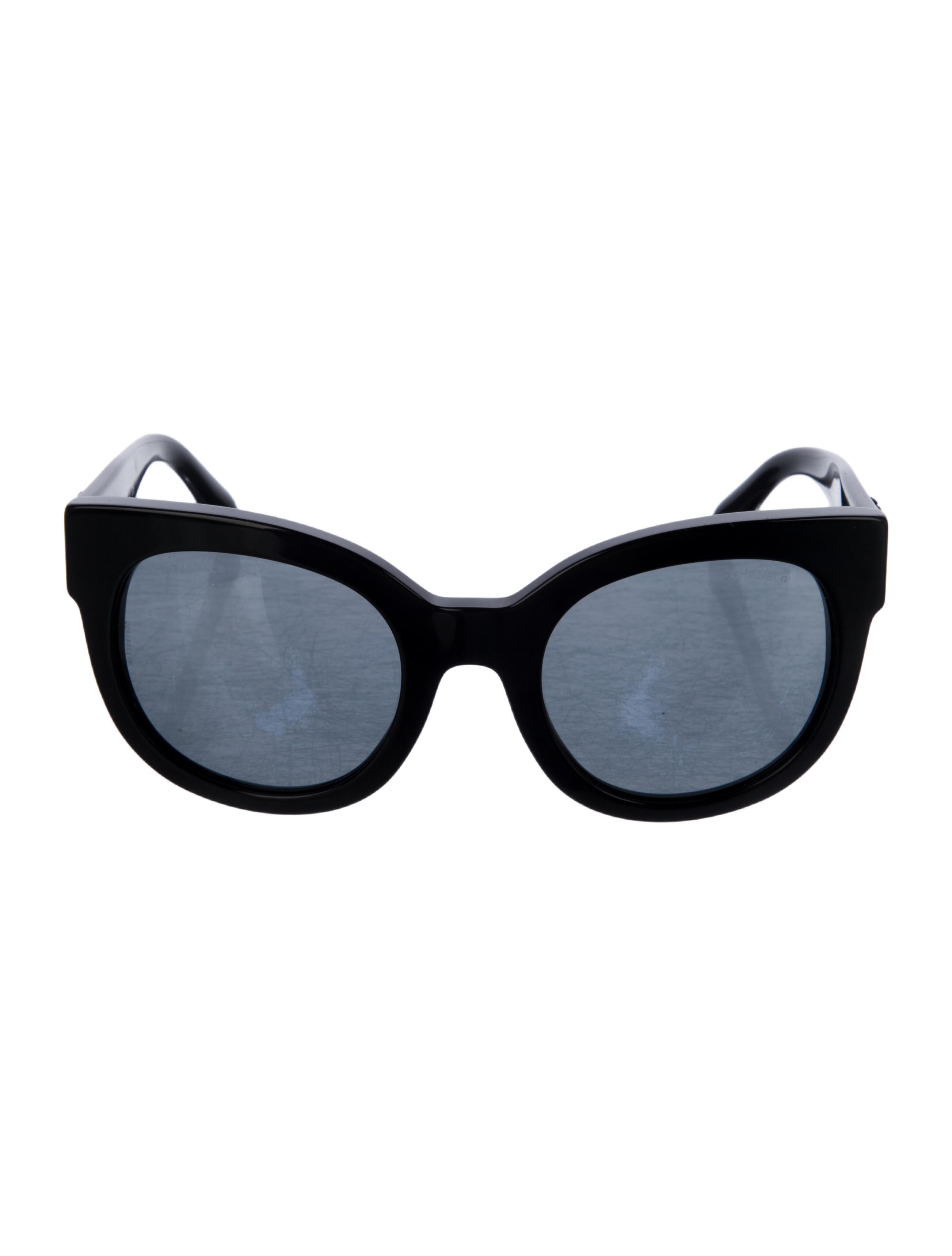 Chanel Interlocking CC Logo Oversize Sunglasses
