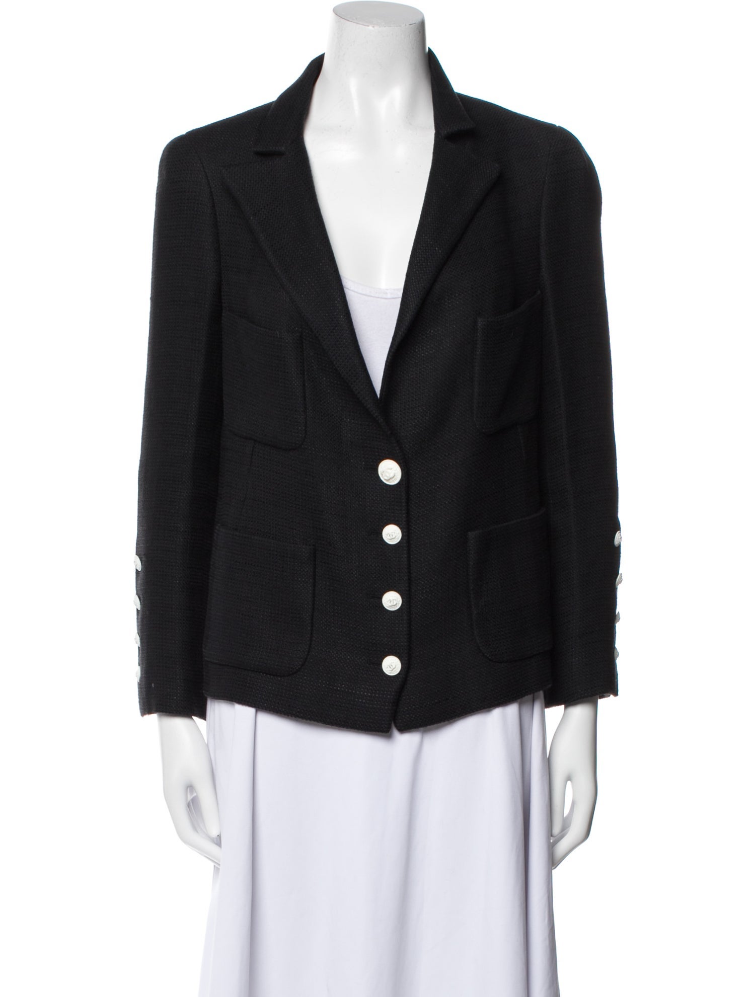 Chanel 2007 Silk Blazer