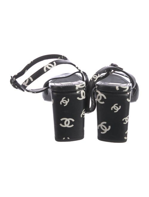 Chanel 2022 Interlocking CC Logo Sandals