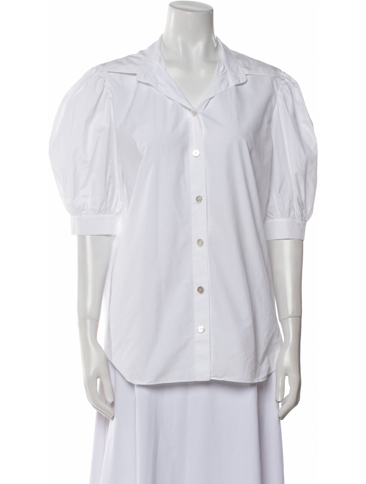 Chanel 2022 Paris-Monte Carlo Button-Up Top