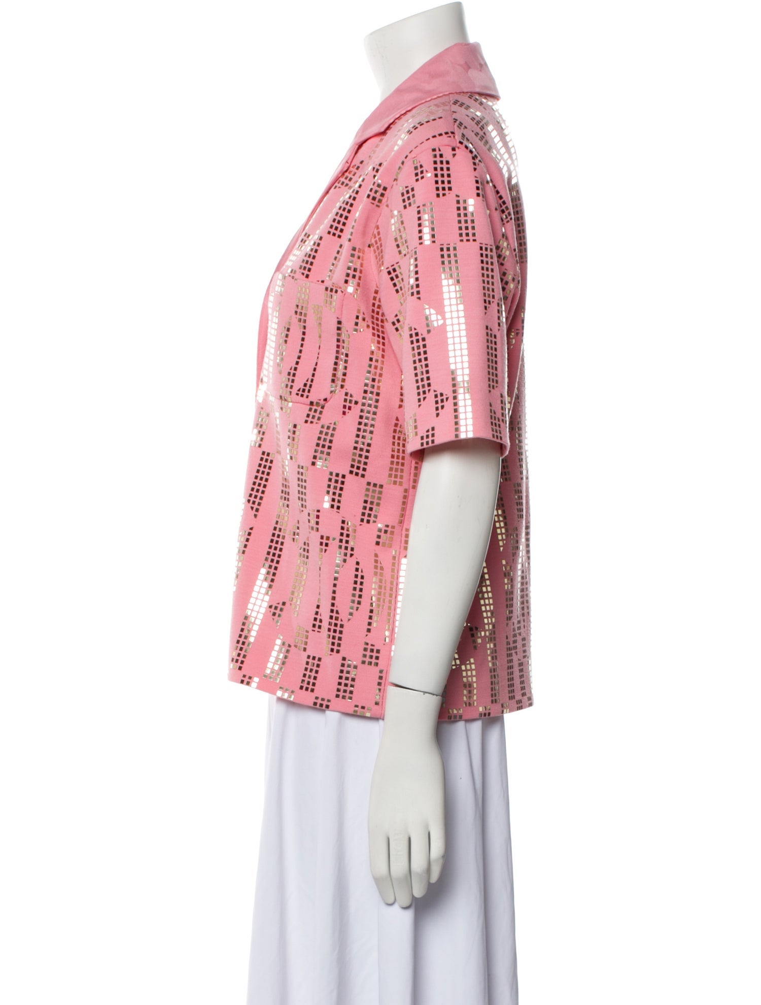 Chanel 2024 Paris-Los Angeles Button-Up Top