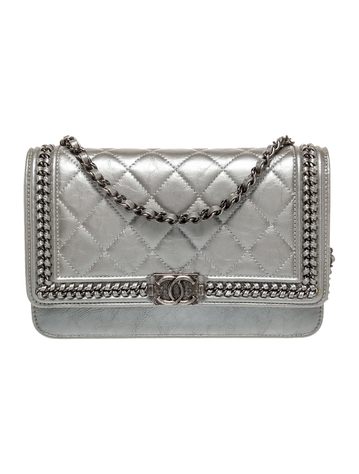 Chanel Chain Around Boy Wallet On Chain