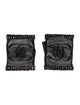 Chanel Lambskin Tweed CC Fingerless Gloves