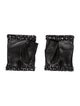 Chanel Lambskin Tweed CC Fingerless Gloves
