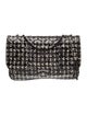 Chanel Houndstooth Python Flap Bag