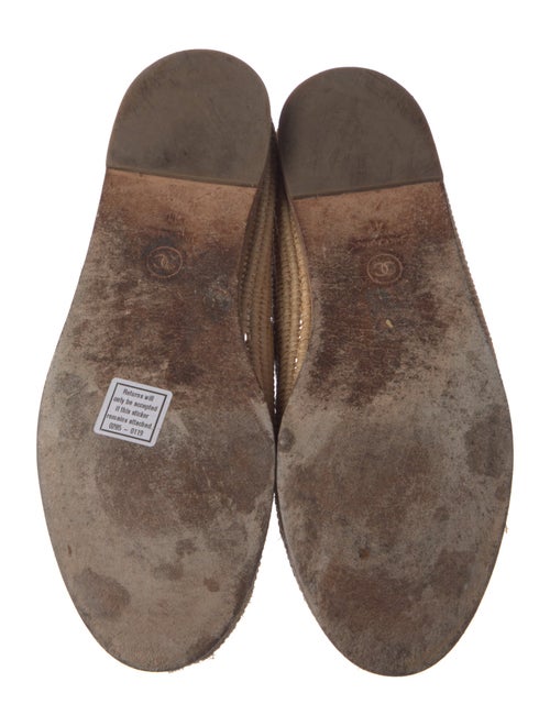 Chanel 2018 Interlocking CC Logo Espadrilles