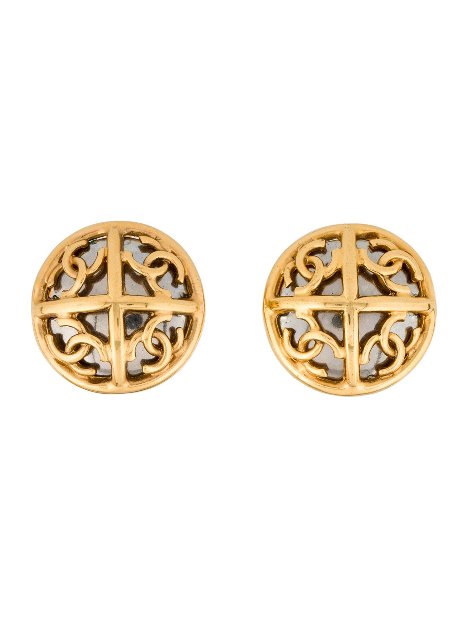 Chanel Vintage Clip-On Earrings