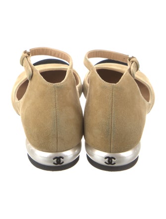 Chanel 2022 Interlocking CC Logo Flats