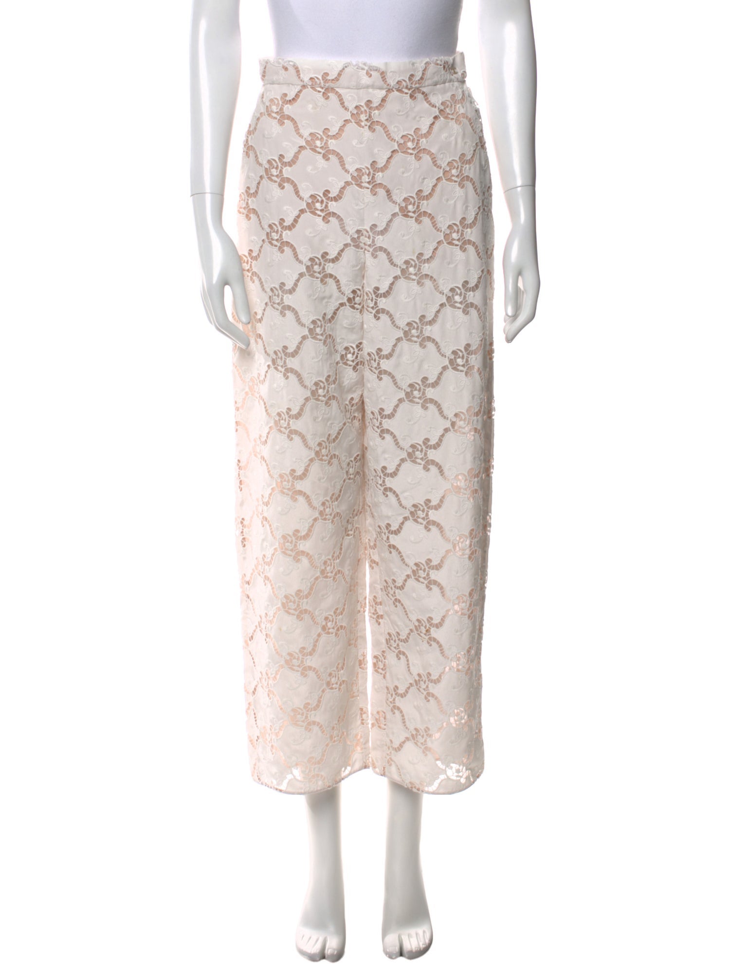 Chanel 2018 Wide Leg Pants