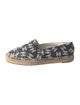 Chanel Interlocking CC Logo Leather Espadrilles