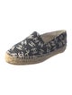 Chanel Interlocking CC Logo Leather Espadrilles