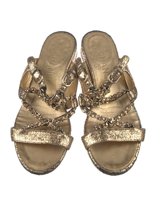 Chanel 2019 Interlocking CC Logo Slides