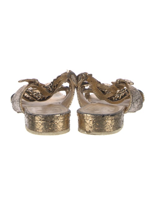 Chanel 2019 Interlocking CC Logo Slides