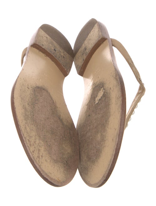 Chanel 2019 Interlocking CC Logo Flip Flops