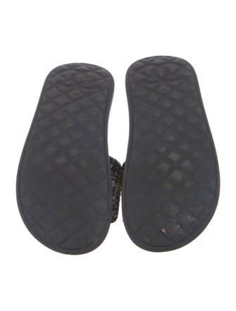 Chanel 2018 Interlocking CC Logo Slides