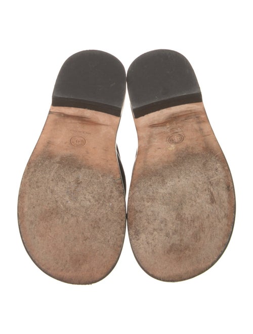 Chanel 2022 Interlocking CC Logo Flip Flops