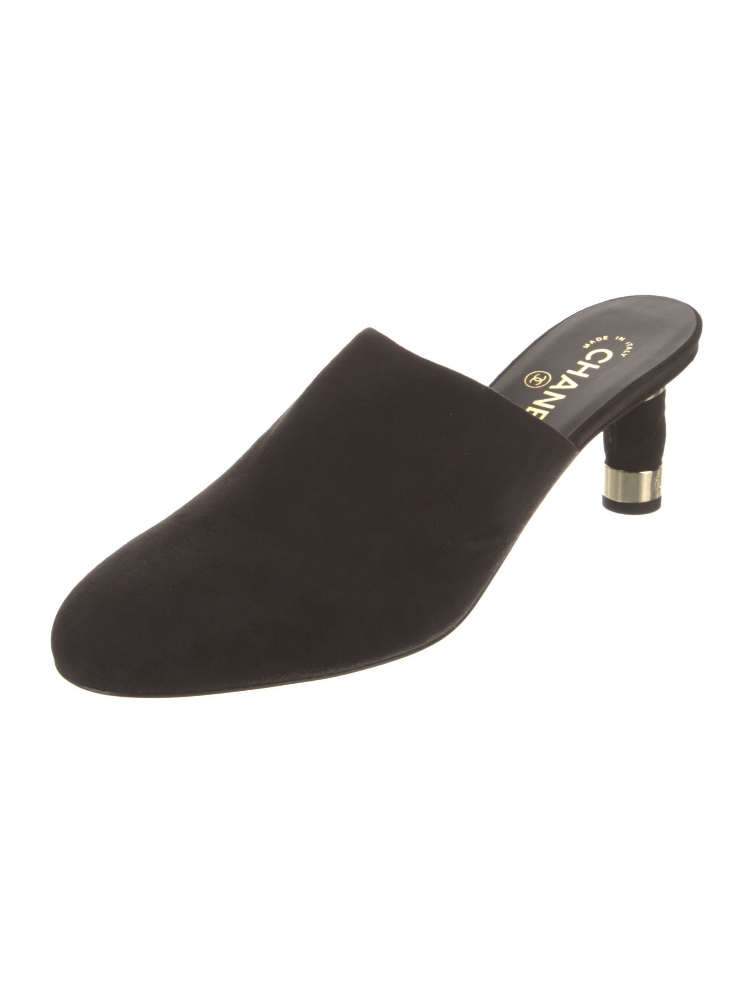 Chanel 2018 Suede Mules
