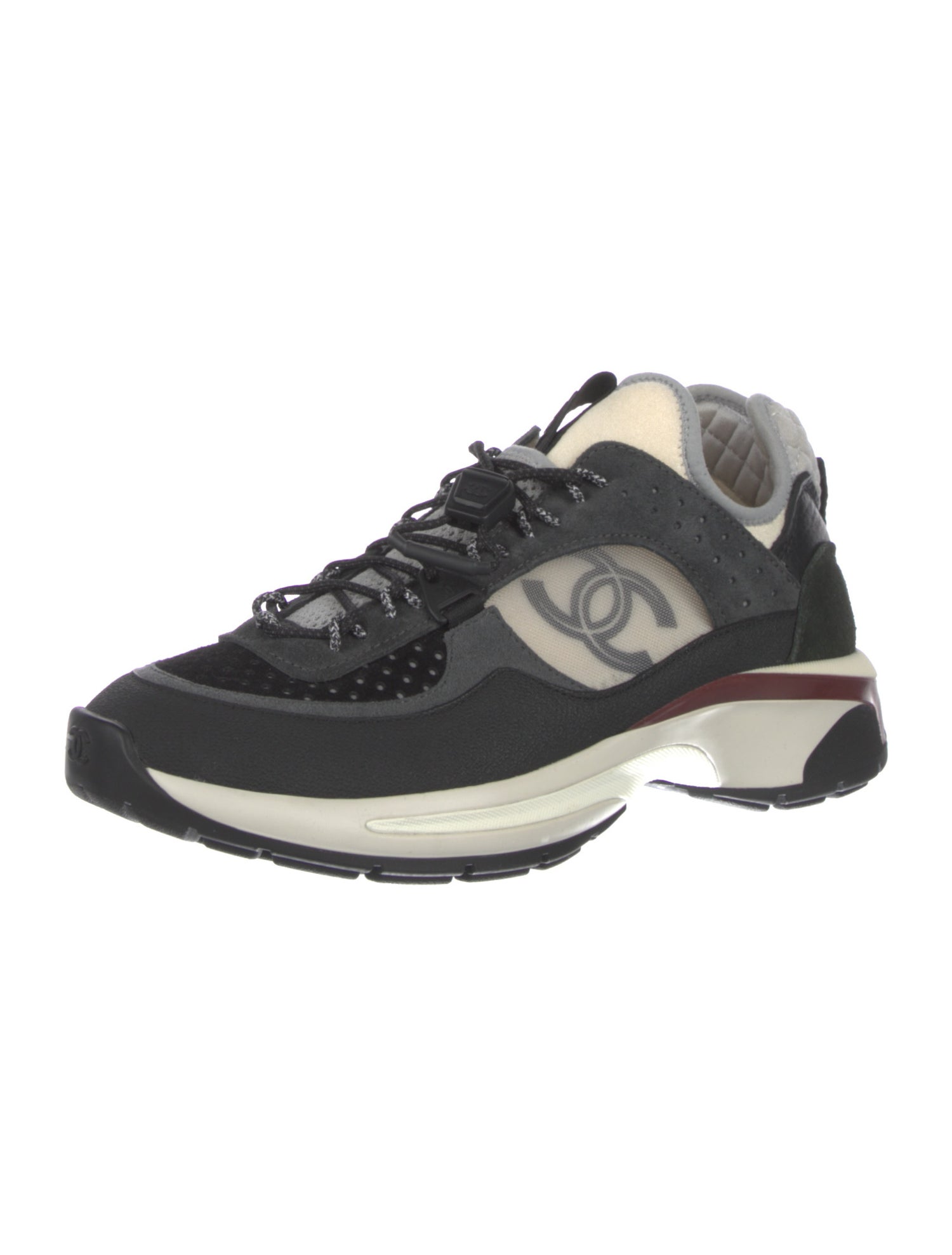Chanel 2022 Interlocking CC Logo Sneakers