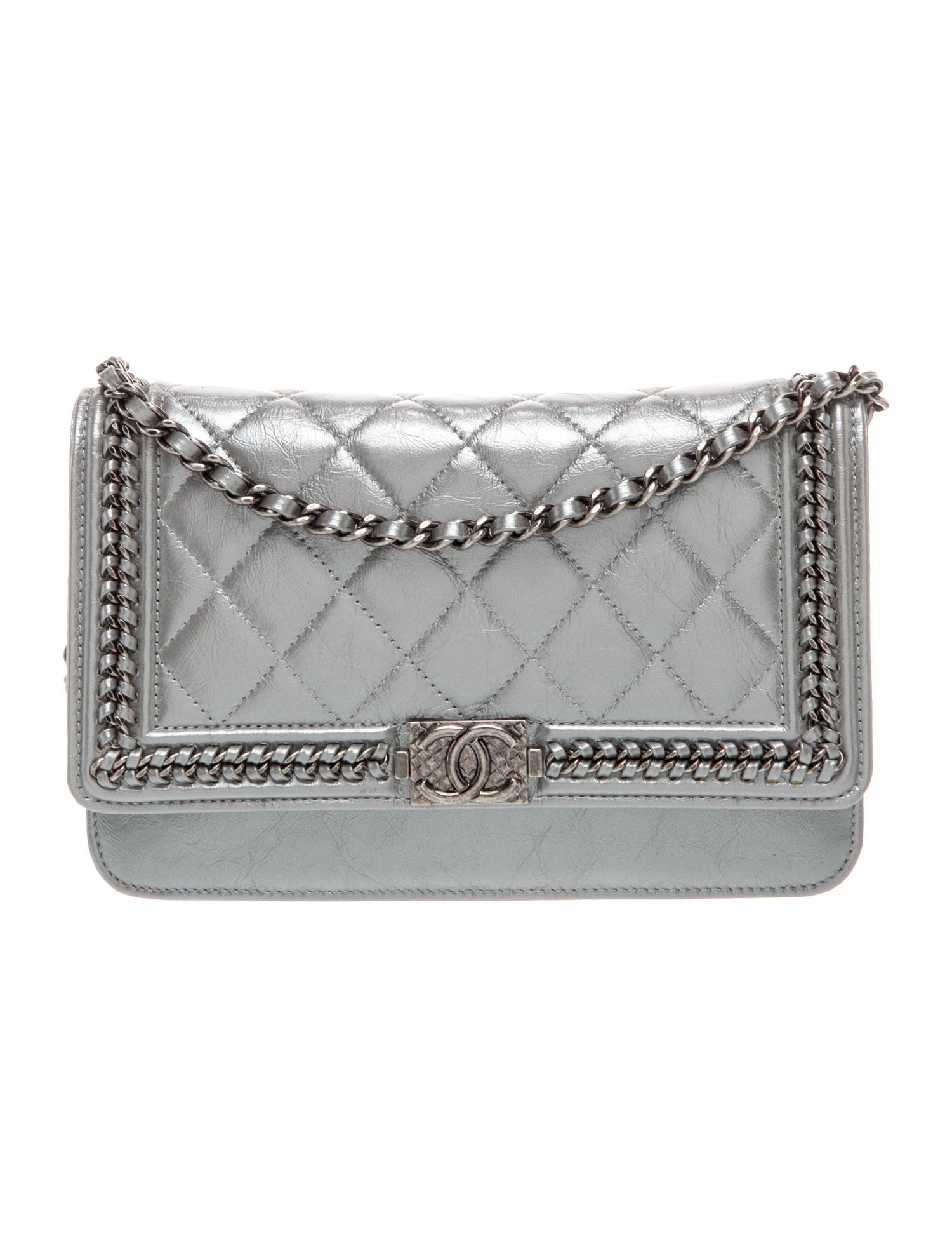 Chanel Chain Around Boy Wallet On Chain