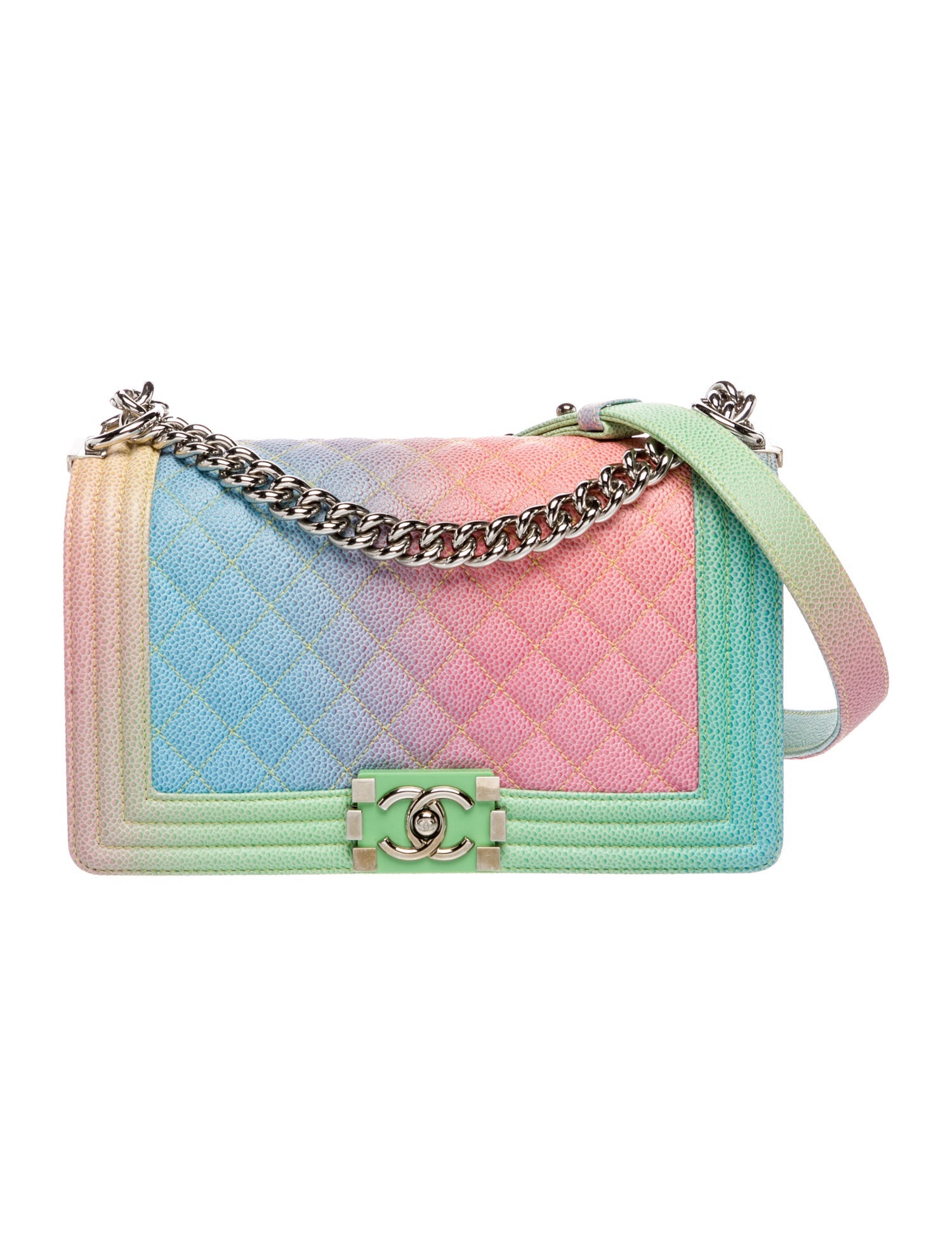 Chanel Medium Rainbow Boy Bag
