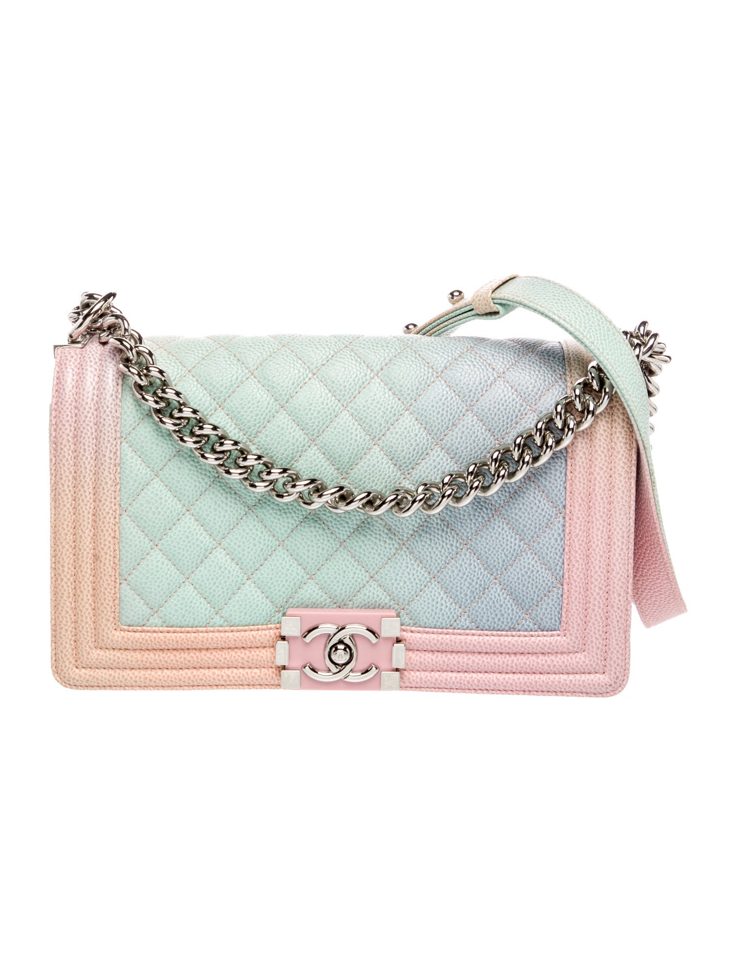 Chanel Medium Rainbow Boy Bag